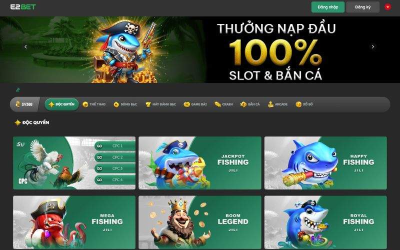 Truy cập vào trang chủ nhà cái E2BET Truy cập vào trang chủ nhà cái E2BET